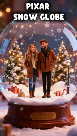 Pixar Snow Globe