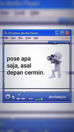 POSE DEPAN CERMIN