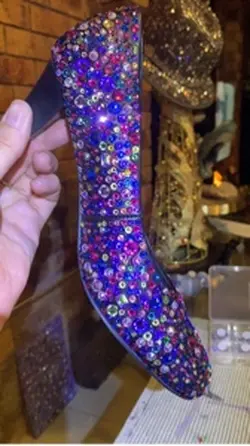 Crystal shoes 