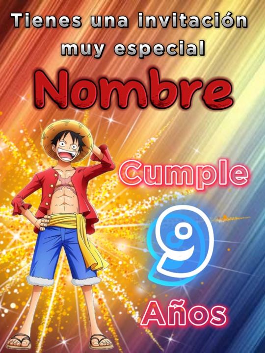 Once Piece Luffy inv