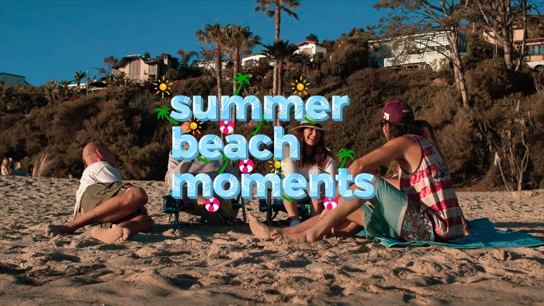 summer beach moments
