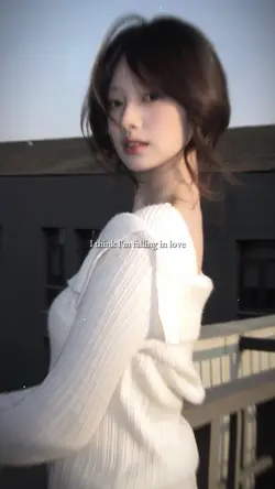 I’m falling in love