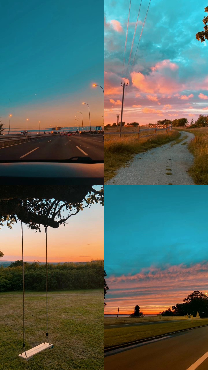 Sunset estetik