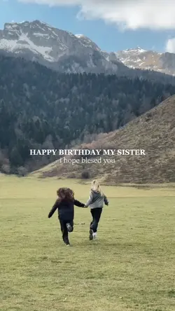 Birthday my sister