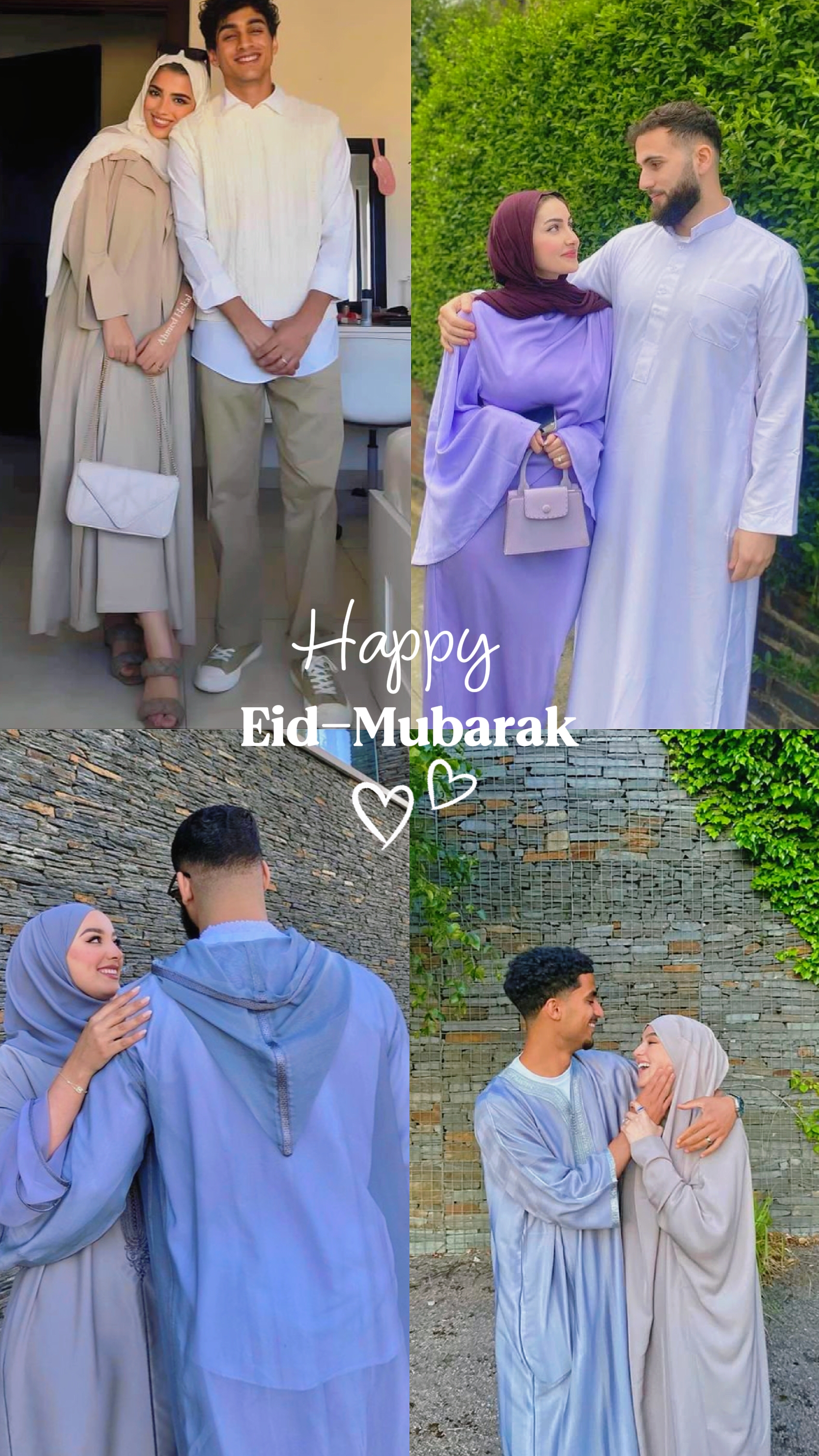 Glücklich eid mubarak