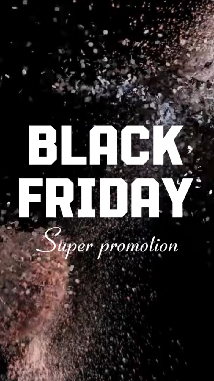 Black Friday Usage Process- Minimalistischer Stil