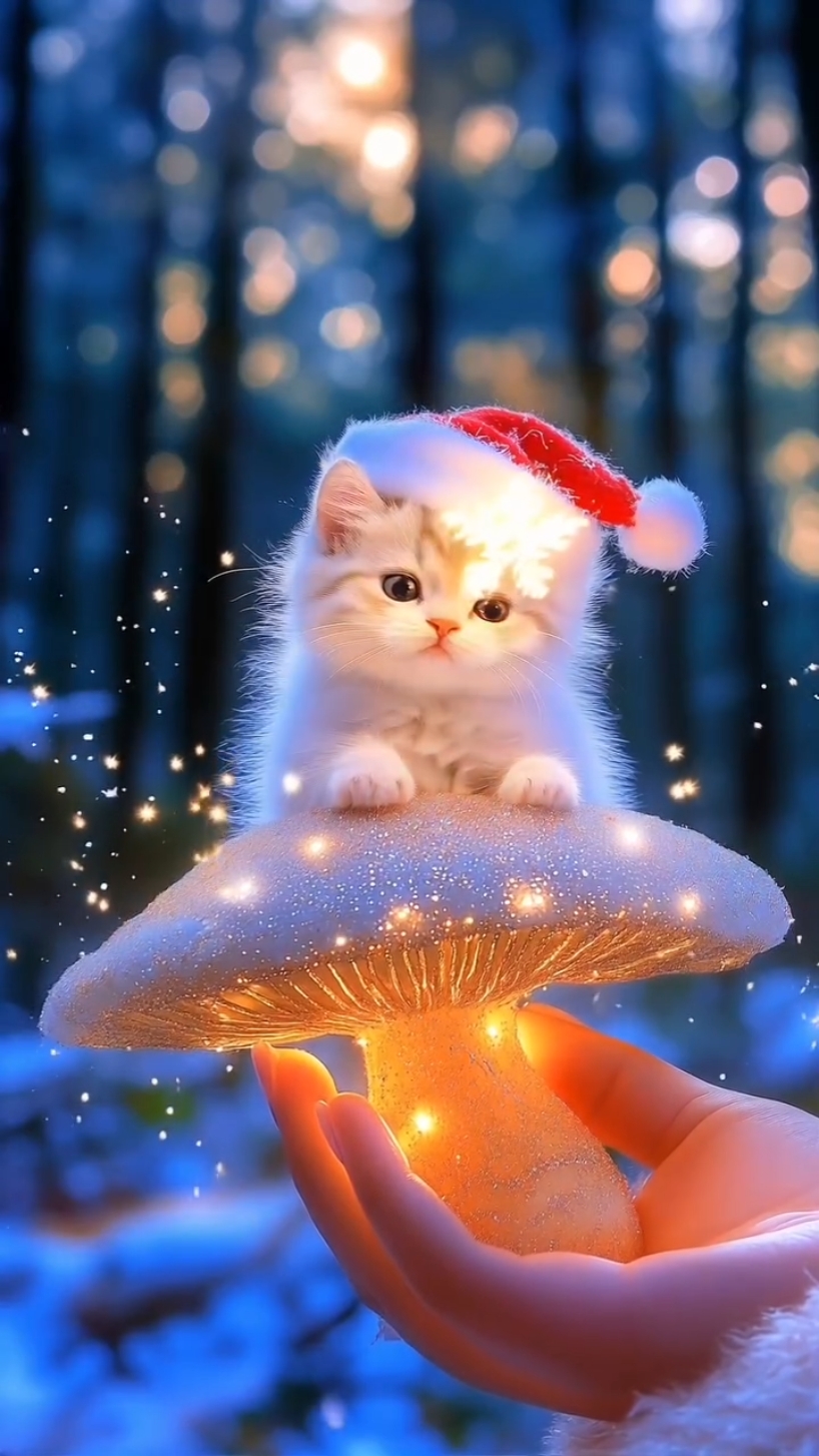 Kätzchen Weihnachten 