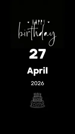 HBD GRANDMA 27 APRIL