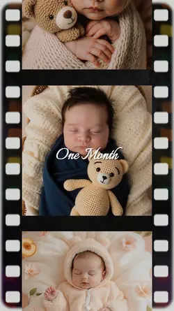 Baby one month 