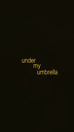 under my umbrell