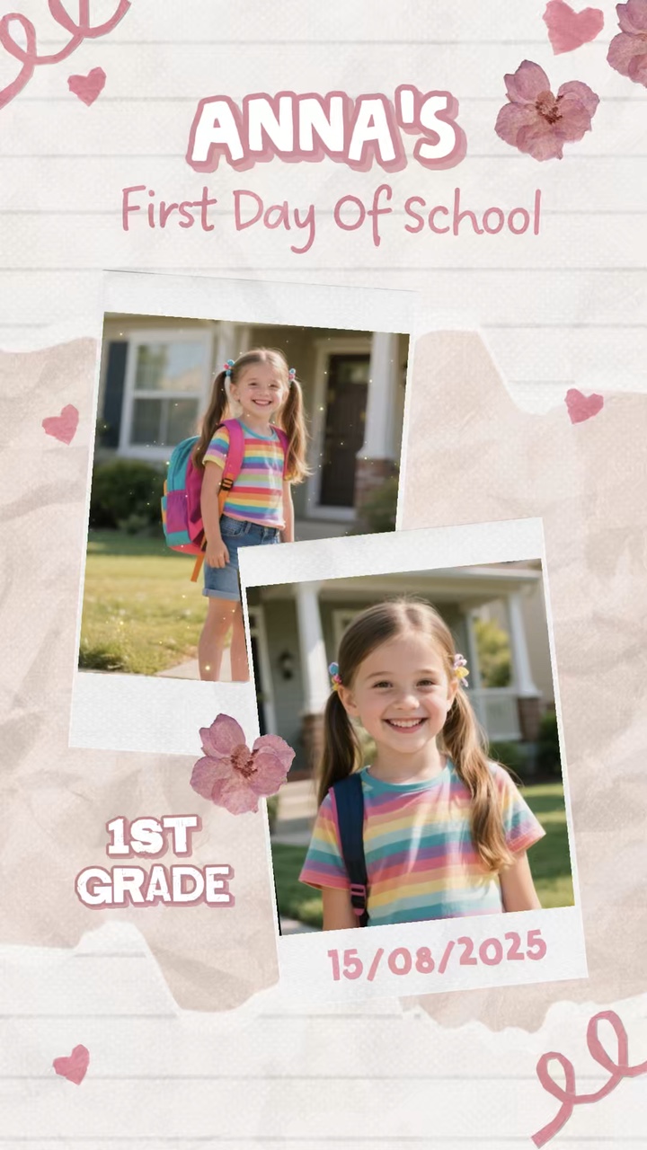 First Day Of School 