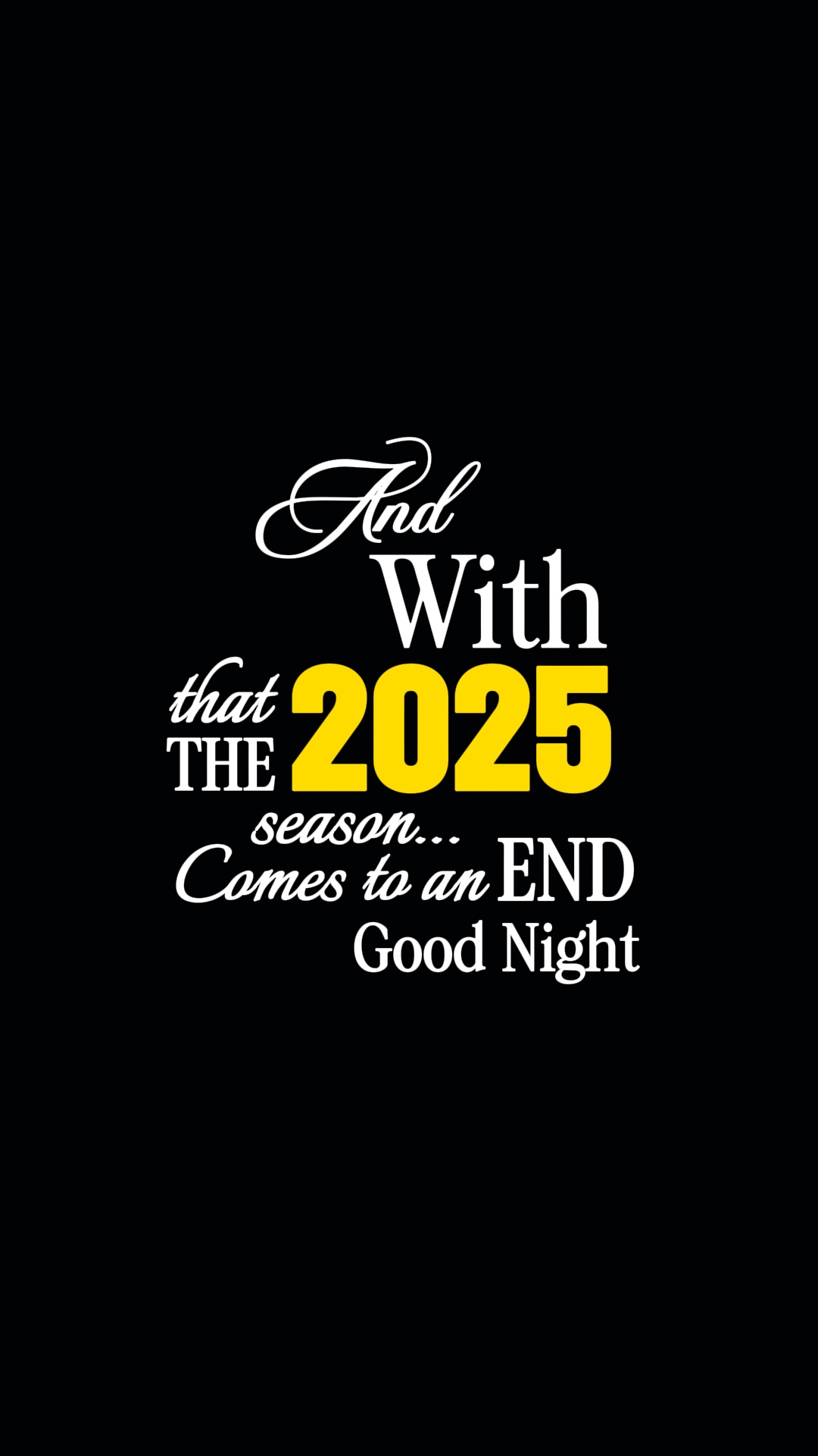 2025 Tapusin ang Recap