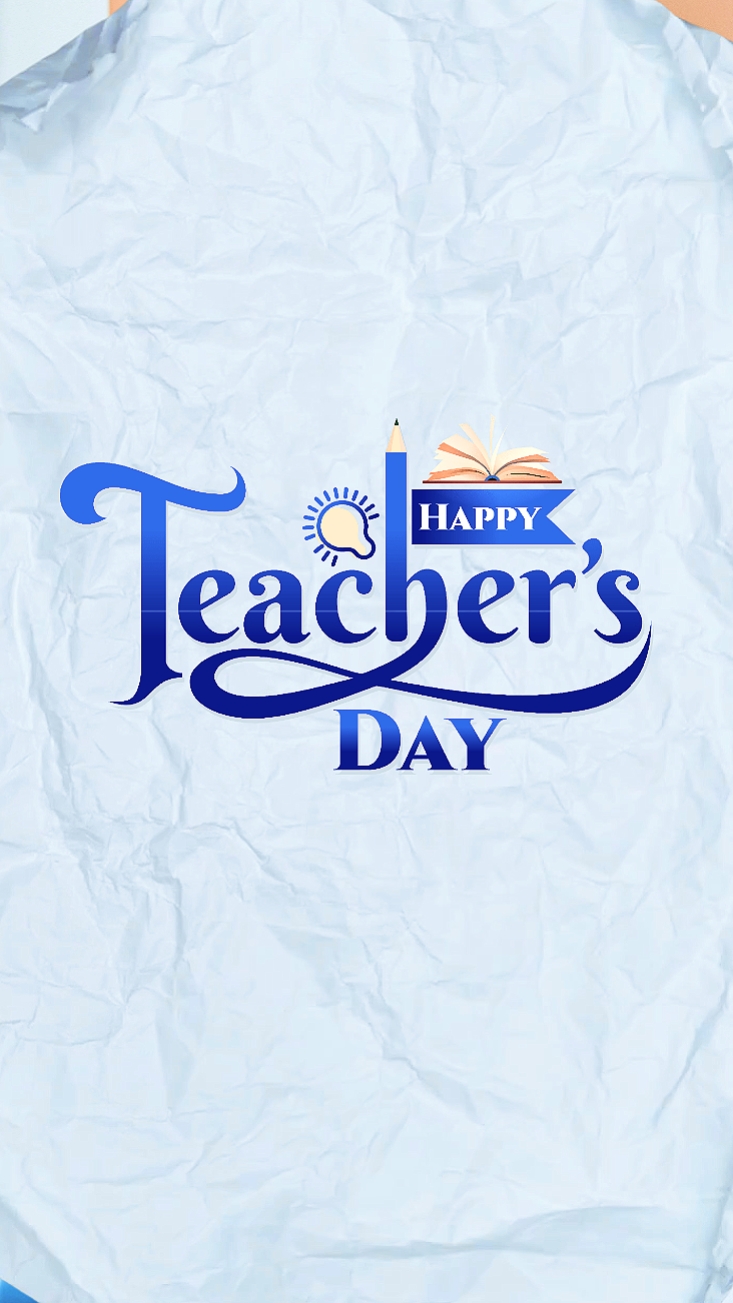 Feliz dia do professor