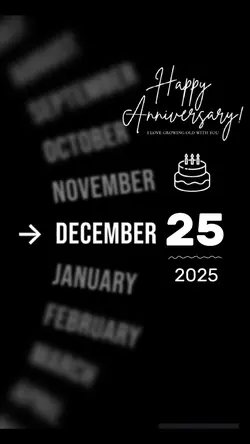 HAPPY ANNIVERSARY 