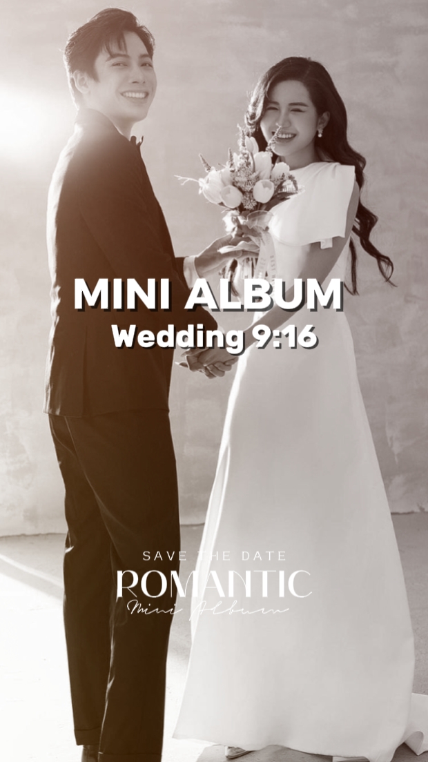 Mini álbum de casamento 