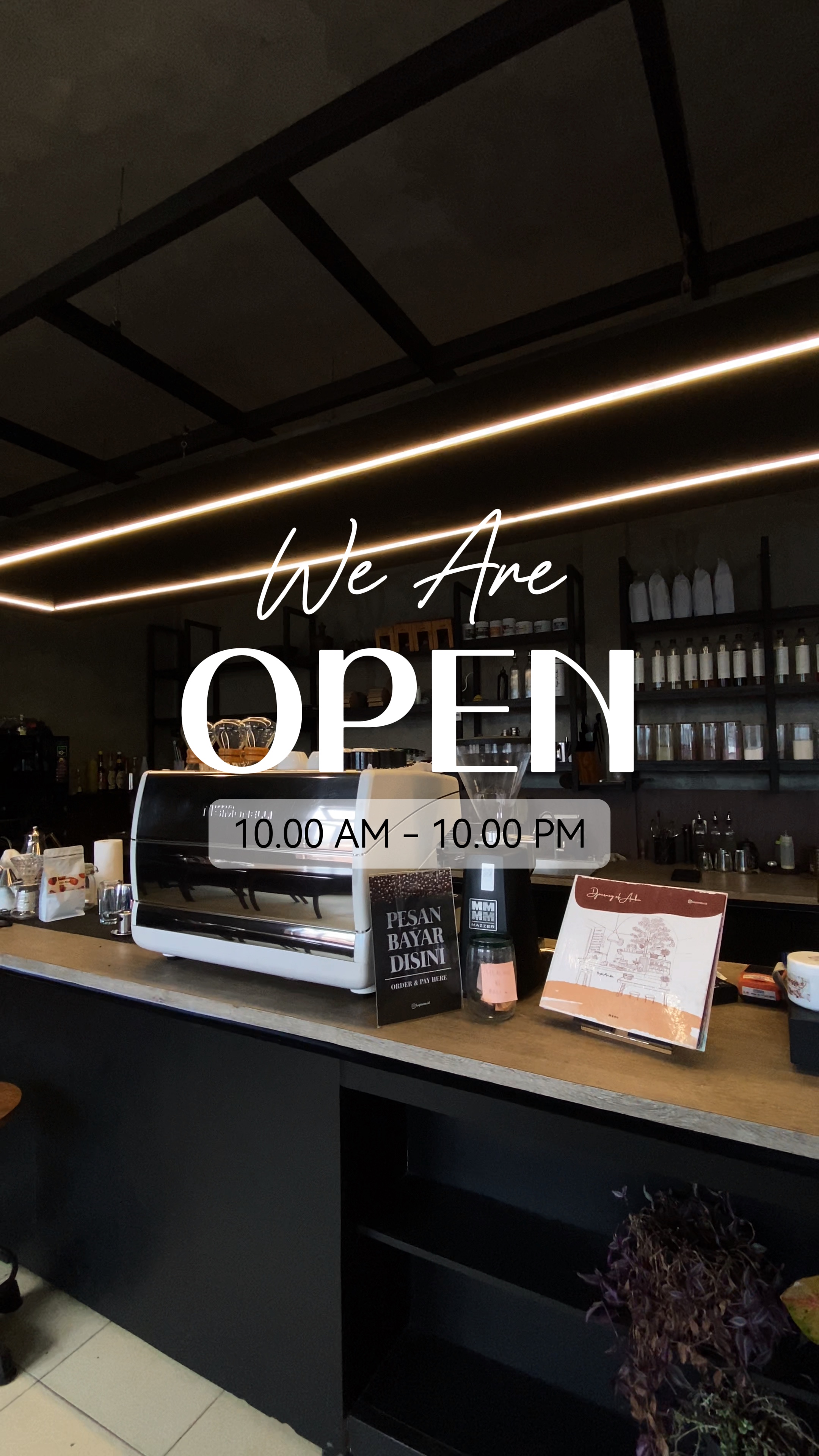 We Are Open