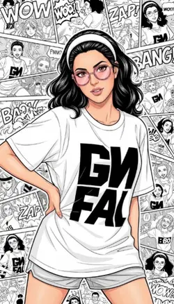 Al Graffiti Cartoon