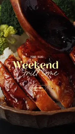Weekend grill time