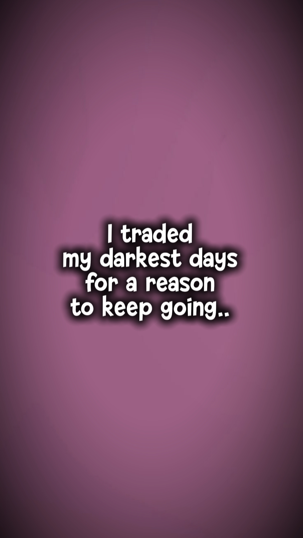 keep going
