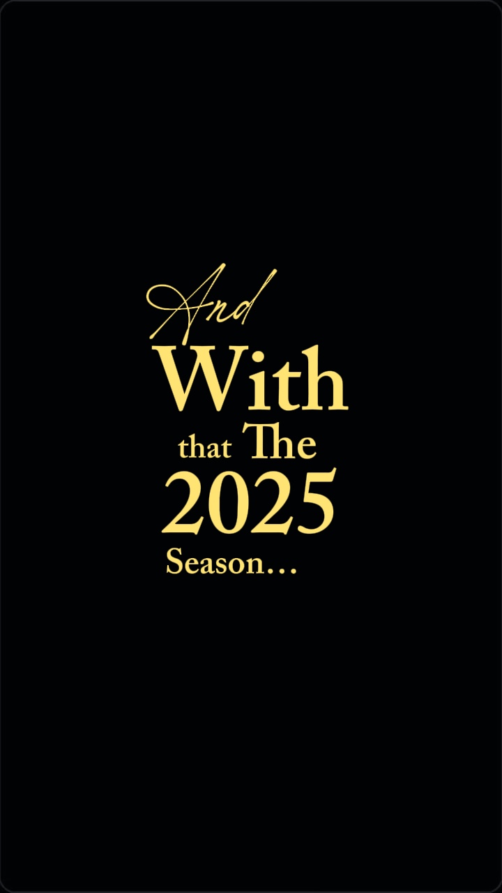 The 2025 season
