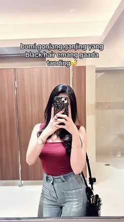 black hair gaada 