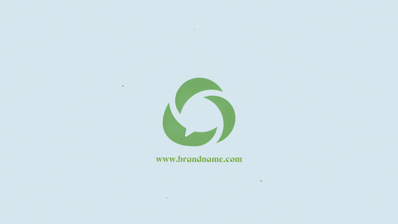 LOGO Intro Vorlage Minimalistischer Stil