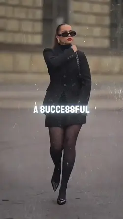 A successful woman..