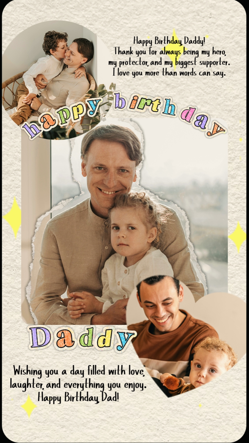 Selamat ulang tahun ayah