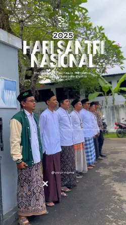 Hari santri 2025