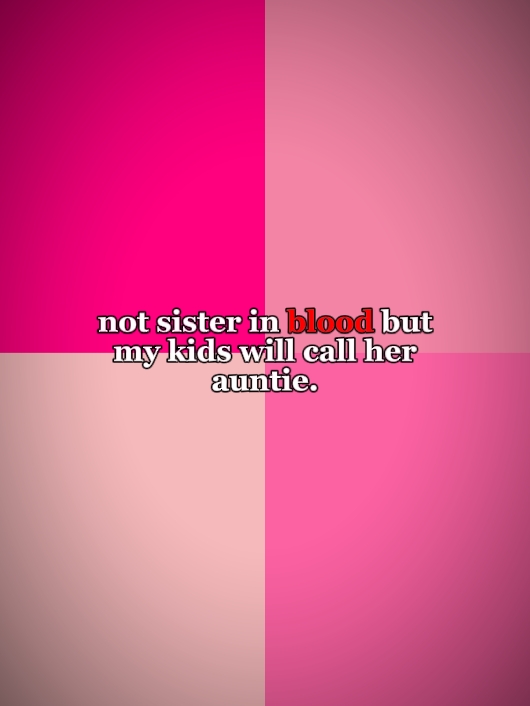 Keine Schwester im Blut