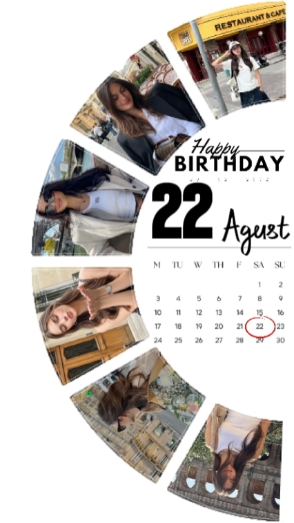 BIRTHDAY 22 AGUST 