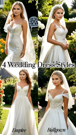 4 Wedding Dresses AI