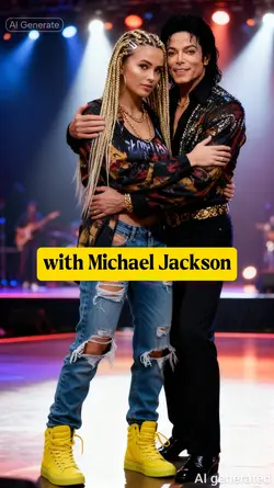 with Michael Jackson