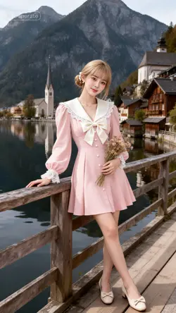 Hallstatt Village Ai