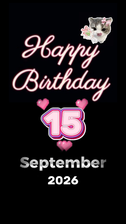 BIRTHDAY SISTER 15 |