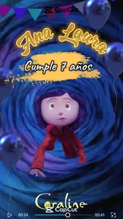 Invitacion Coraline