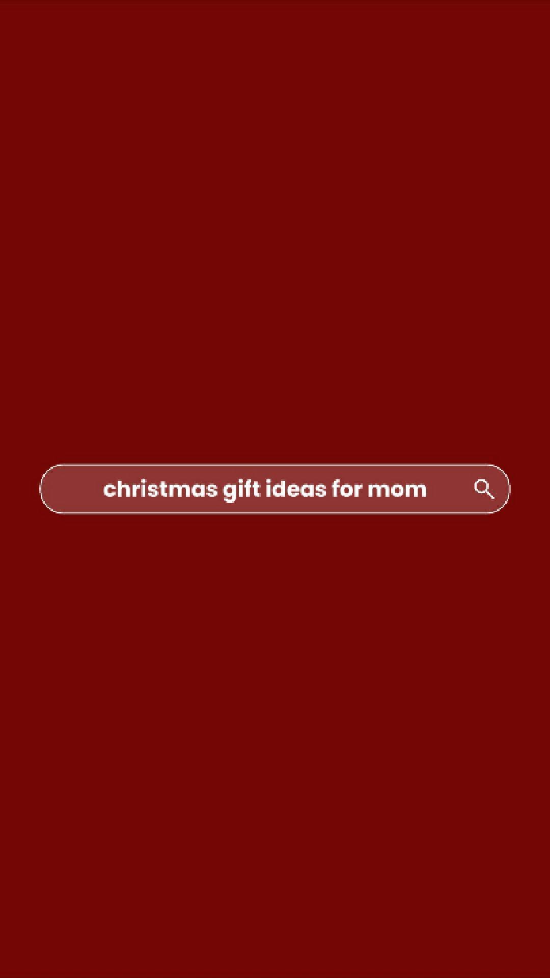 PRESENTES DE NATAL MÃE