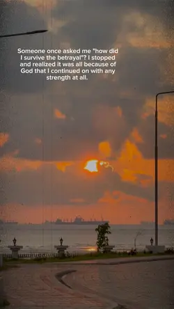 because of God