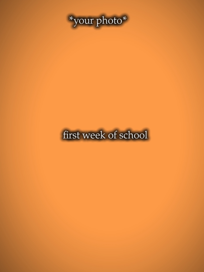 Primera semana de clases