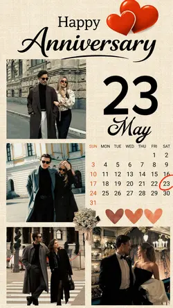 Anniversary 23 May