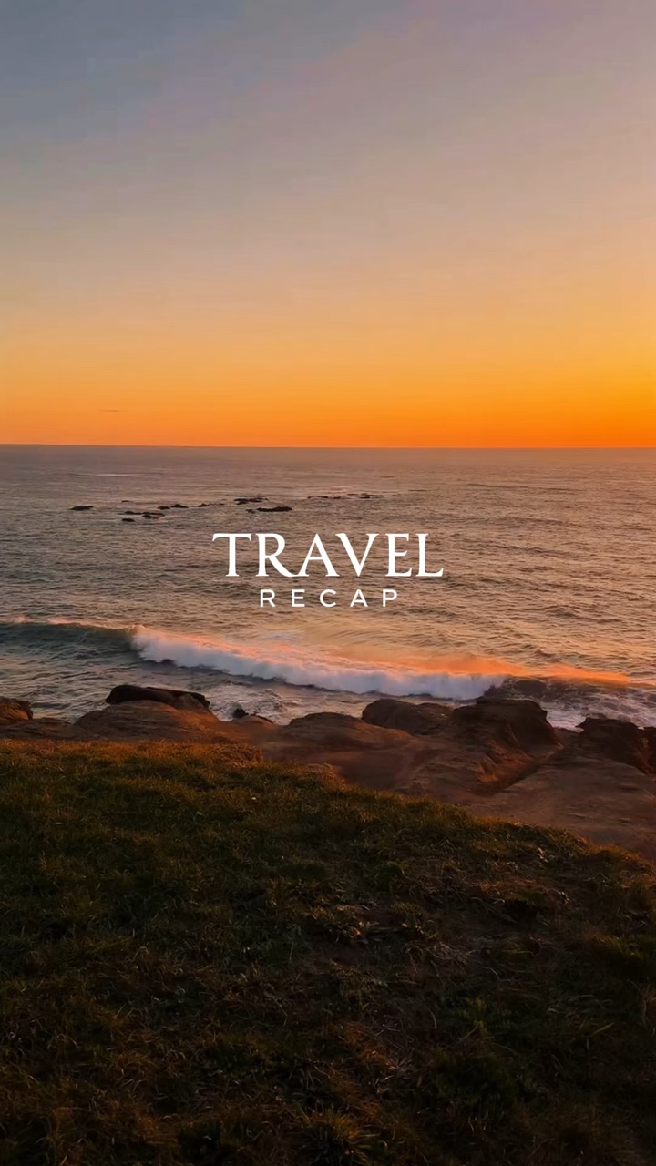 Travel recap