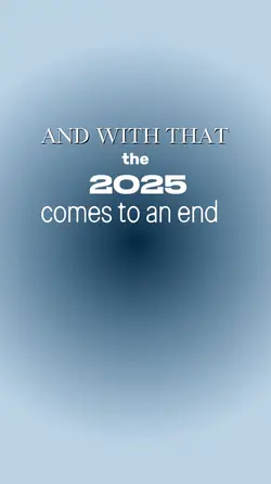 2025 comes to an en