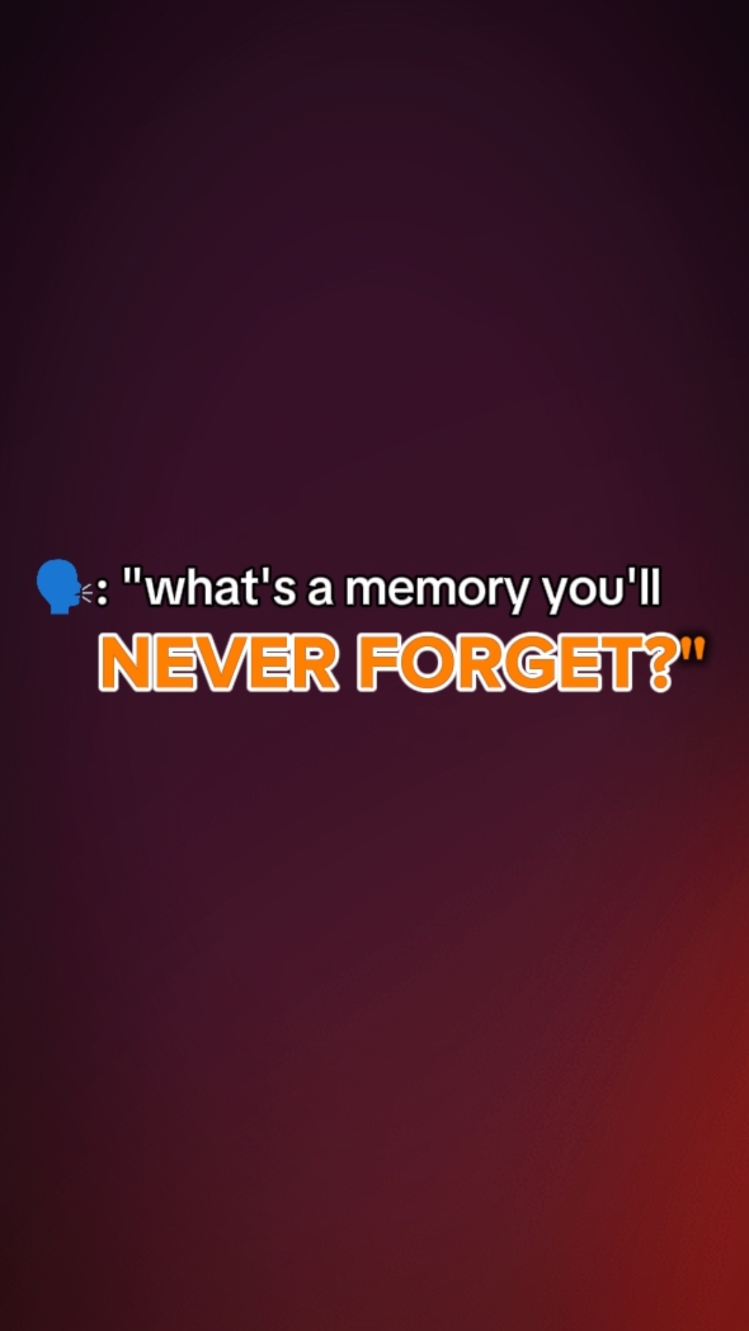 Recuerdo que nunca olvidas