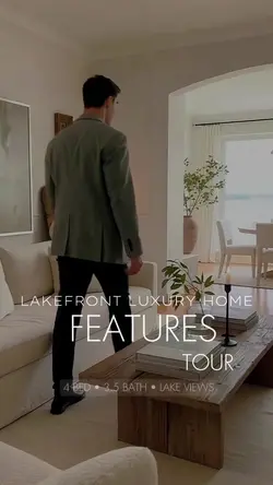 Lakefront Modern Home Tour