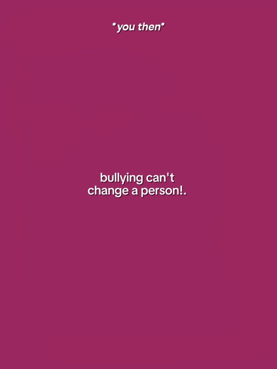 Bullying Can Change.