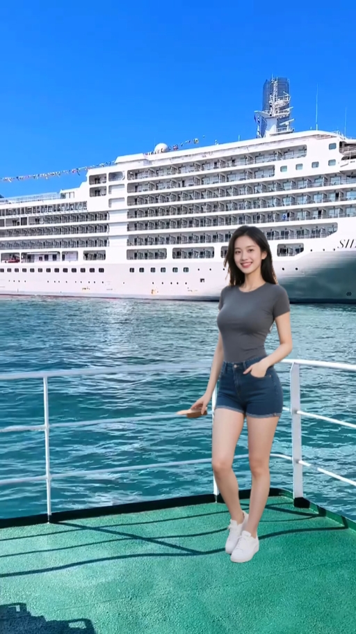 Cruise ship view 