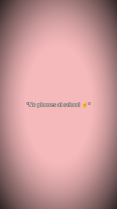 No hay teléfonos en la escuela 
