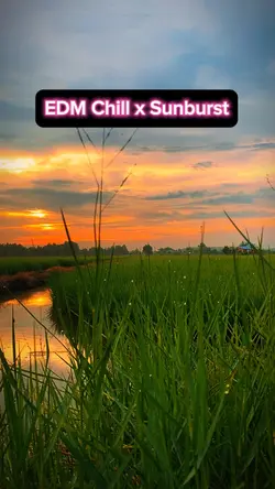 EDM Chill Sunburst
