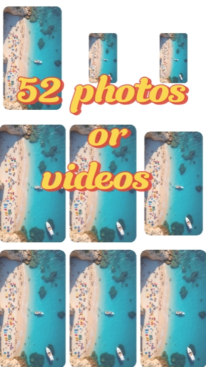 52 photos ou vidéos 