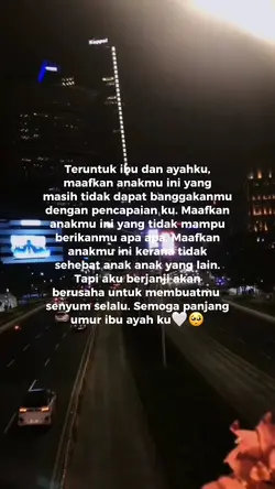 Teruntuk Ibu Ayahku!